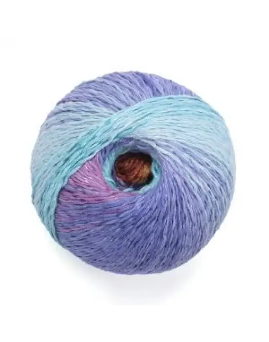 YarnArt Summer Dream 4302 Ebruli El Örgü İpi – 100g / 350m – %70 Pamuk %30 Viskoz – Yazlık İnce Renkli İplik