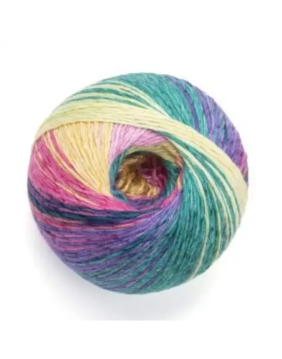 YarnArt Summer Dream 4305 Ebruli El Örgü İpi – 100g / 350m – %70 Pamuk %30 Viskoz – Yazlık İnce Renkli İplik