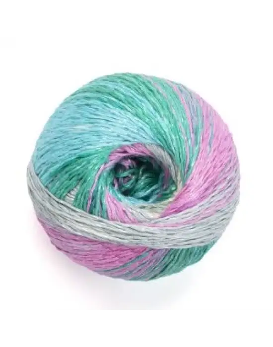 YarnArt Summer Dream 4309 Ebruli El Örgü İpi – 100g / 350m – %70 Pamuk %30 Viskoz – Yazlık İnce Renkli İplik