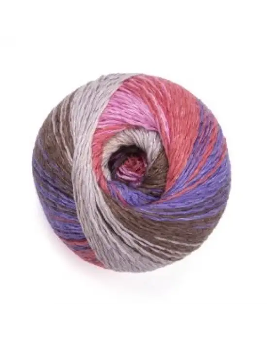 YarnArt Summer Dream 4315 Ebruli El Örgü İpi – 100g / 350m – %70 Pamuk %30 Viskoz – Yazlık İnce Renkli İplik