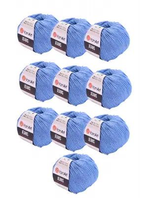 10 x Yarnart Jeans 15 10lu Paket Amigurimi Bebek Ipi Yarnart Jeans 10 Adet