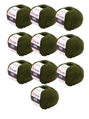 10 x Yarnart Jeans 82 10lu Paket Amigurimi Bebek Ipi Yarnart Jeans 10 Adet