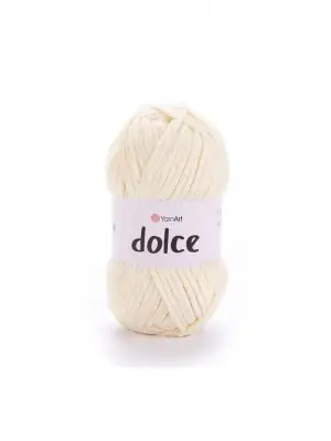 Dolce - Kadife El Örgü Ipi Krem-783