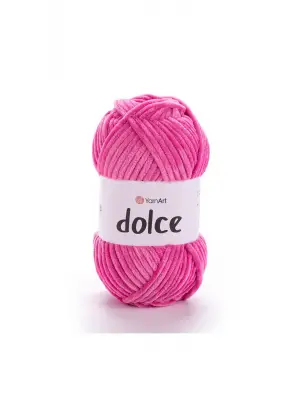 Dolce - Kadife El Örgü Ipi Pembe-795