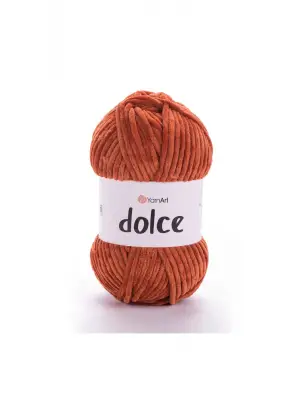 Dolce - Kadife El Örgü Ipi Kiremit-793