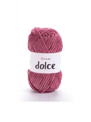 Dolce - Kadife El Örgü Ipi Gül Kurusu-751