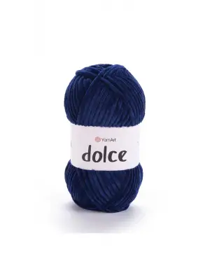 Dolce - Kadife El Örgü Ipi Lacivert-756