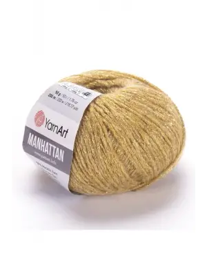 Manhattan - Simli El Örgü Ipi Bej-902