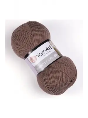 MERINO DE LUXE 50 - EL ÖRGÜ İPİ SÜTLÜ KAHVE-514