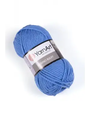 Merıno Bulky - El Örgü Ipi Mavi-600