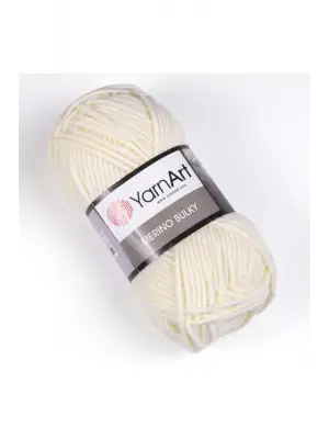 Merıno Bulky - El Örgü Ipi Açık Krem-502