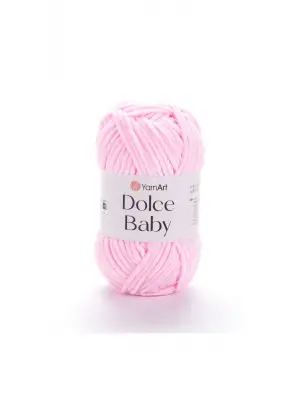 Dolce Baby - Kadife, Bebek El Örgü Ipi Fuşya-750
