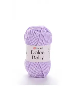 Dolce Baby - Kadife, Bebek El Örgü Ipi Lila-744
