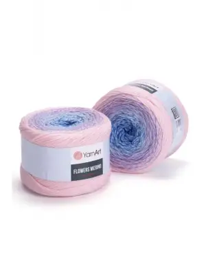 Flowers Merıno Ebruli El Örgü İpi Ebruli-551