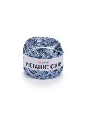 METALLIC CLUB - ÖRGÜ İPİ 8117-KURŞUNİ MAVİ