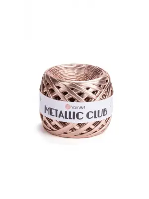 METALLIC CLUB - ÖRGÜ İPİ ROSE GOLD-8125