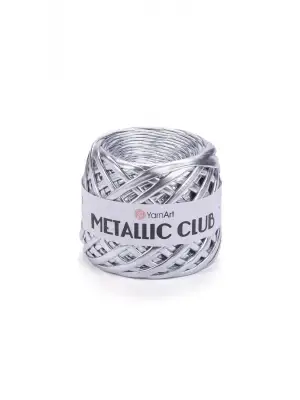 METALLIC CLUB - ÖRGÜ İPİ 8102-GÜMÜŞ