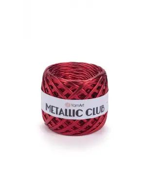 METALLIC CLUB - ÖRGÜ İPİ 8112-KIRMIZI