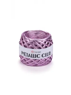 METALLIC CLUB - ÖRGÜ İPİ 8109-PEMBE