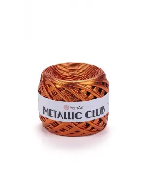 METALLIC CLUB - ÖRGÜ İPİ 8107-TURUNCU