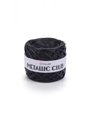 METALLIC CLUB - ÖRGÜ İPİ 8120-SİYAH