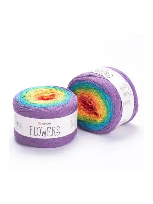 Flowers - Ebruli El Örgü Ipi Ebruli-277