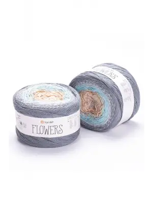 Flowers - Ebruli El Örgü Ipi Ebruli-268