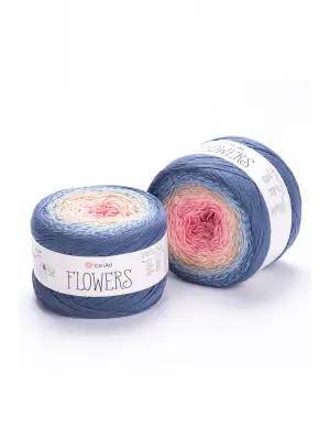 Flowers - Ebruli El Örgü İpi Ebruli-262