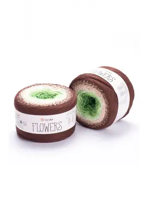 Flowers - Ebruli El Örgü Ipi Ebruli-272