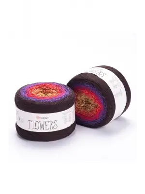 Flowers - Ebruli El Örgü Ipi Ebruli-265