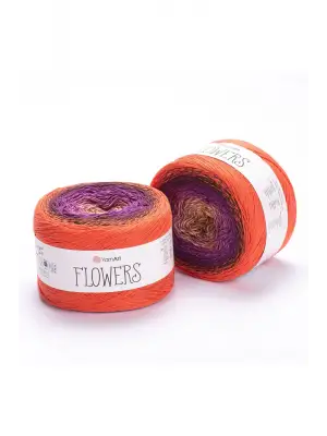 Flowers - Ebruli El Örgü Ipi Ebruli-295