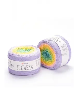 Flowers - Ebruli El Örgü Ipi Ebruli-285