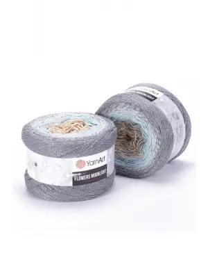 Flowers Moonlıght - Simli, Ebruli El Örgü Ebruli-3268