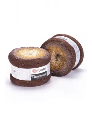 Flowers Moonlıght - Simli, Ebruli El Örgü Ebruli-3284