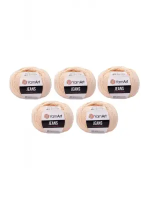 Jeans Amigurumi Örgü Ipi 5li Paket 73 Ten Rengi Amigurimi Bebek Ipi
