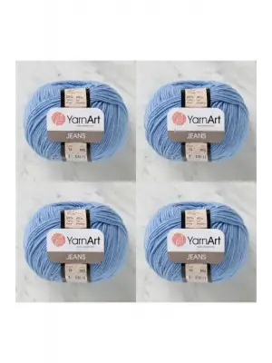 Jeans 15 4lü Paket Amigurimi Bebek Ipi