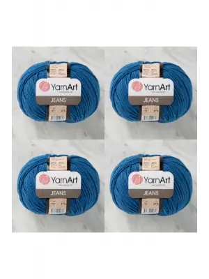 Jeans 17 4lü Paket Amigurimi Bebek Ipi