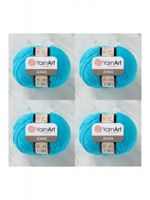 Jeans 33 4lü Paket Amigurimi Bebek Ipi