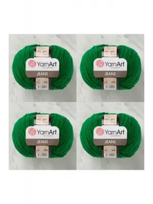 Jeans 52 4lü Paket Amigurimi Bebek Ipi