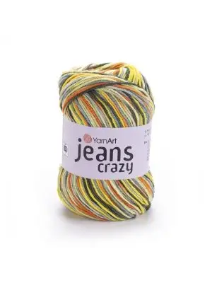 Jeans Crazy Ebruli El Örgü Ipi Ebruli-7201