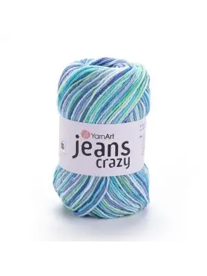 Jeans Crazy Ebruli El Örgü Ipi Ebruli-7204