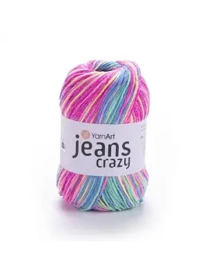 Jeans Crazy - Ebruli El Örgü Ipi Ebruli-7205