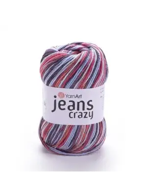 Jeans Crazy Ebruli El Örgü Ipi Ebruli-7208
