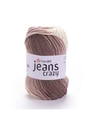 Jeans Crazy Ebruli El Örgü Ipi Ebruli-8201