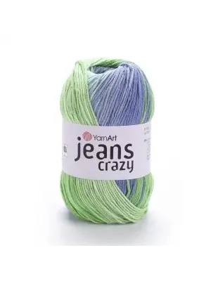 Jeans Crazy - Ebruli El Örgü Ipi Ebruli-8208