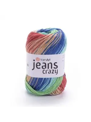 Jeans Crazy - Ebruli El Örgü Ipi Ebruli-8209