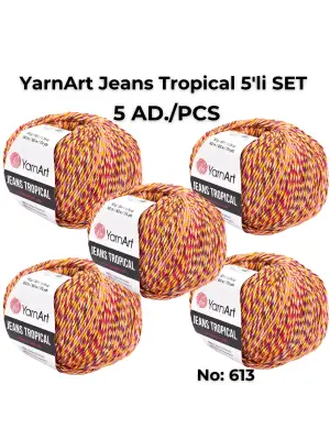 Jeans Tropıcal - Ebruli El Örgü Ipi Ebruli-613