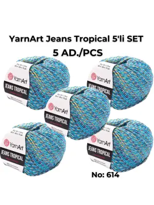 Jeans Tropıcal - Ebruli El Örgü Ipi Ebruli-614
