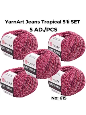 Jeans Tropıcal - Ebruli El Örgü Ipi Ebruli-615