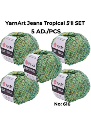Jeans Tropıcal - Ebruli El Örgü Ipi Ebruli-616